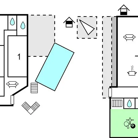 Four-bedroom In 度假居